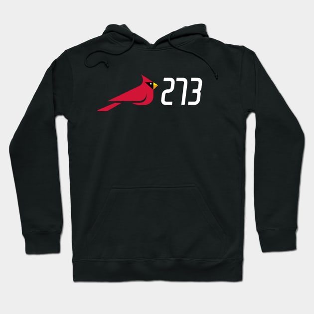 Cardinal 273 Dark Hoodie by Gville Flyers